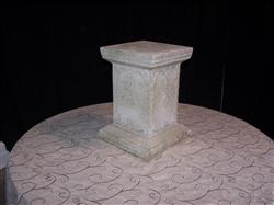 Pedestal Queen Anne 21''